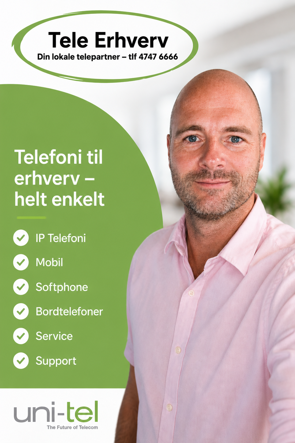 Tele Erhverv løsning